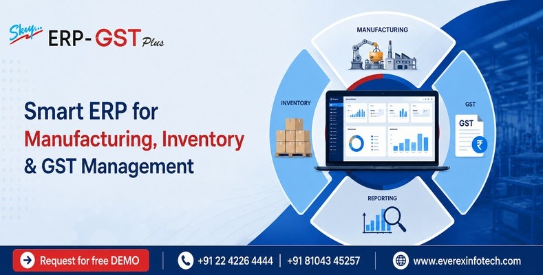 What is the Best ERP Software for Managing Manufacturing Inventory and GST