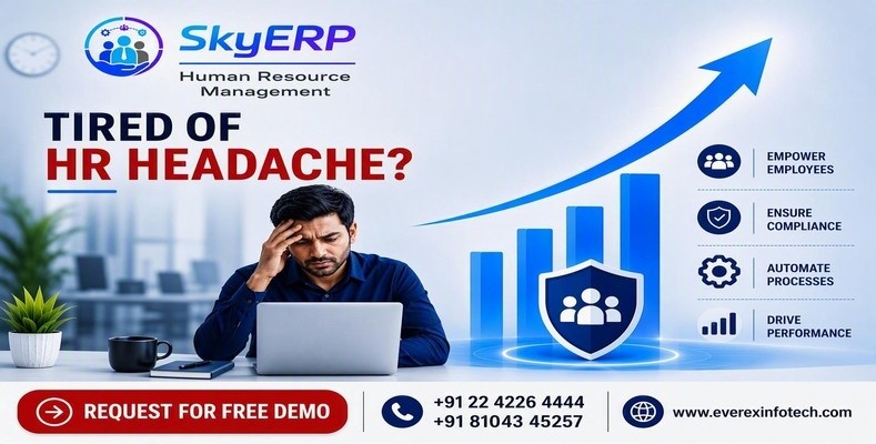 Sky ERP-HRM software logo