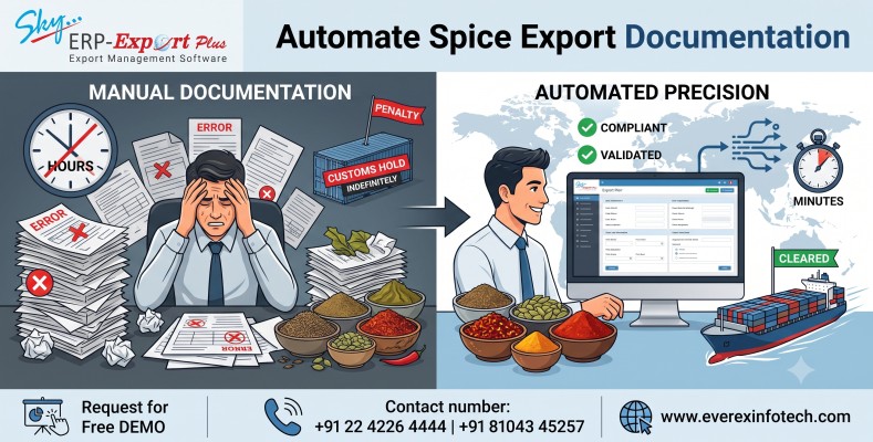 Export Documentation Software for spice exporters