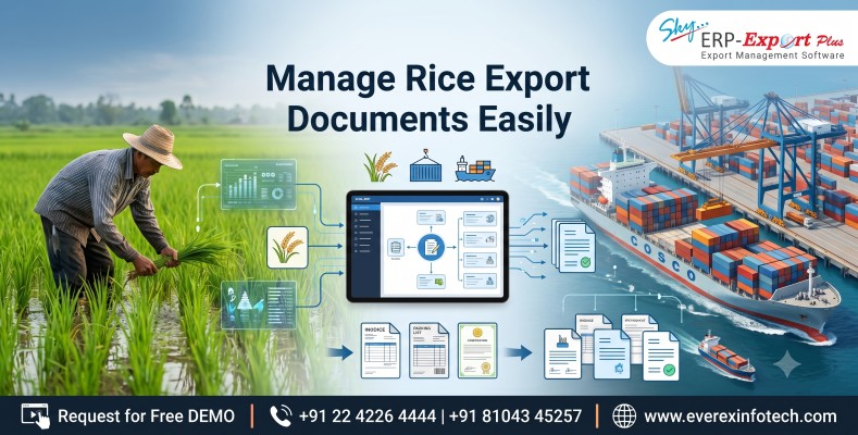 Export Documentation Software for rice exporters