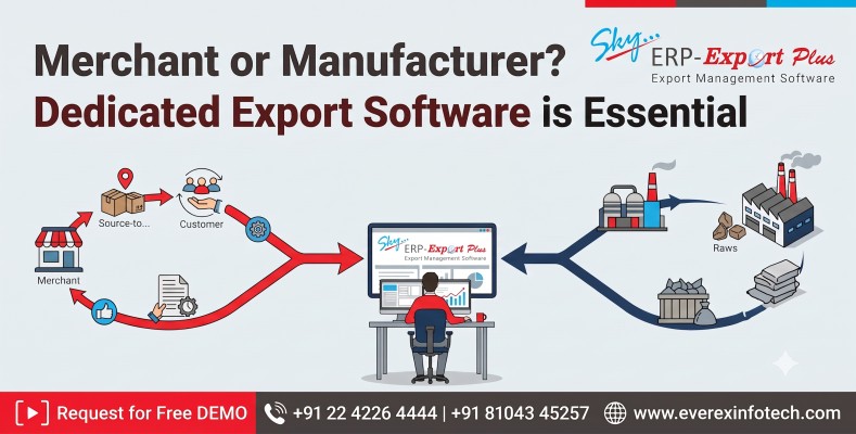 Merchant exporter software