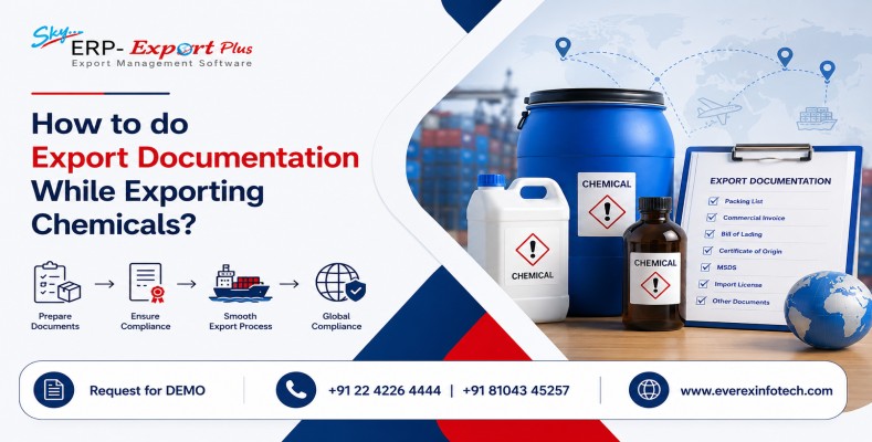 How to do Export Documentation While Exporting Chemicals?