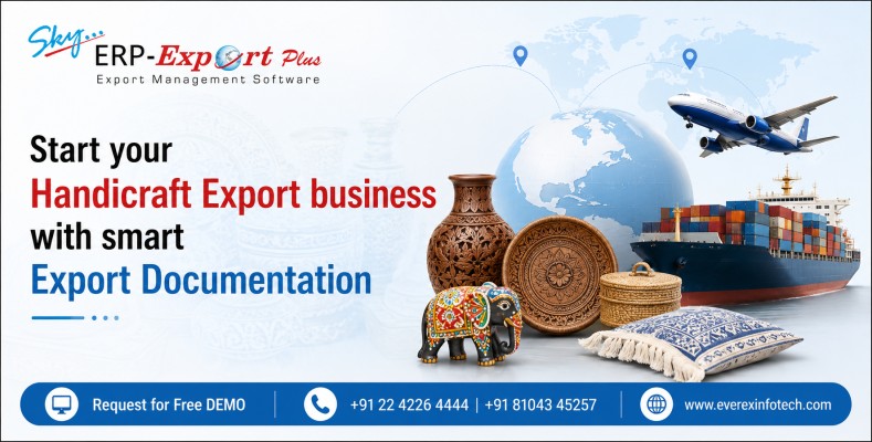 How to start a Handicraft Export business using Export Documentation software?
