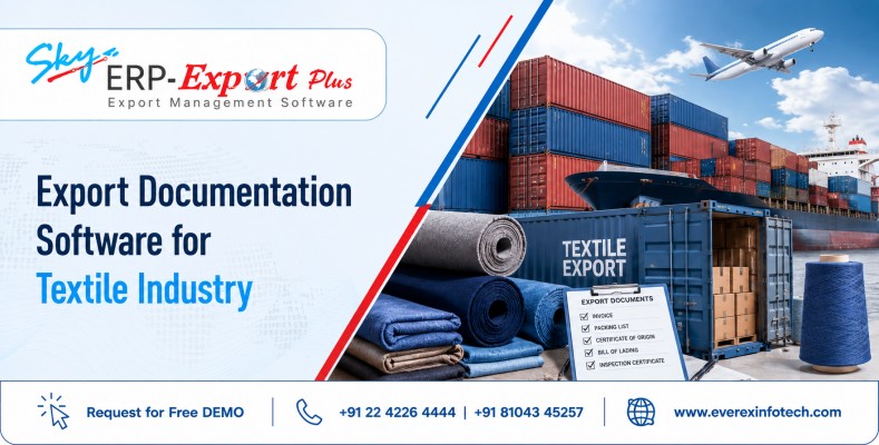 SkyERP Export Plus – Custom Export Documentation Software for Textile Industry
