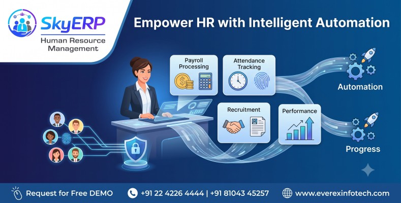 Empower Your HR Team with SkyERP HRM’s Intelligent Automation