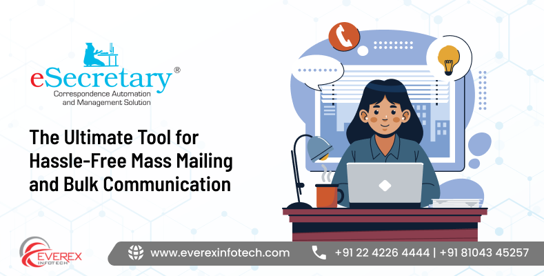 E-Secretary mass mailing and bulk communication software for easy business email automation and outreach