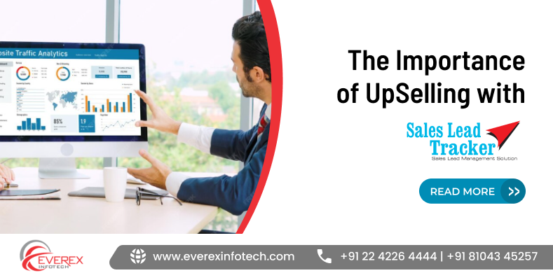 Importance of upselling using sales lead tracker software to improve sales performance and revenue growth