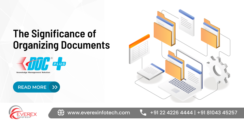 KDOC PLUS document management software interface showing organized digital files, centralized storage, and secure document organization system