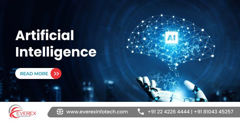 Artificial intelligence concept showing AI technology and automation