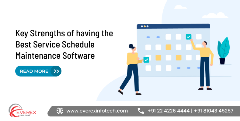 Best service schedule maintenance software dashboard showing service tracking and maintenance scheduling features